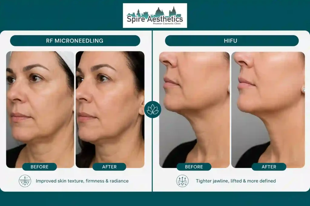 Can RF Microneedling and HIFU Be Combined Spring Bank?